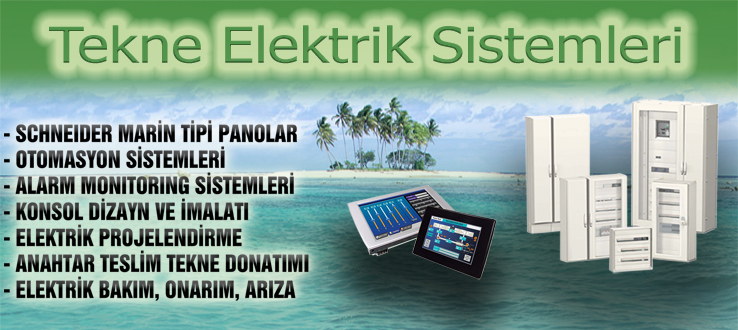 Tekne ve Yat Elektrik Pano Üretimleri
